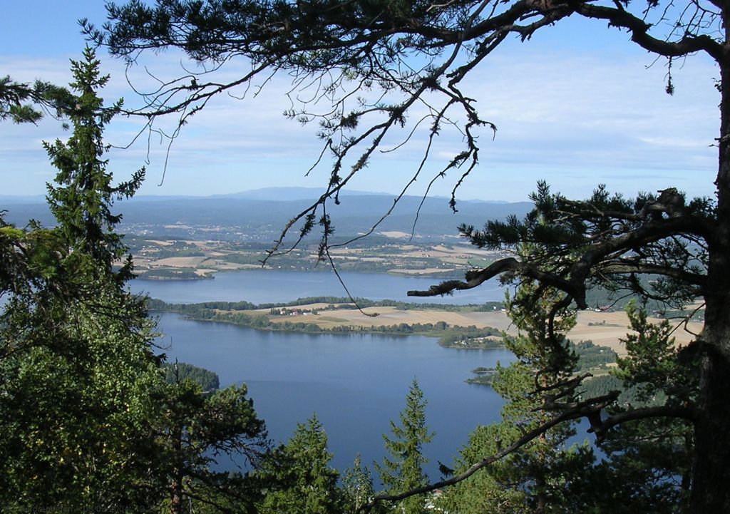 Vakkert vy fra Kongens Utsikt