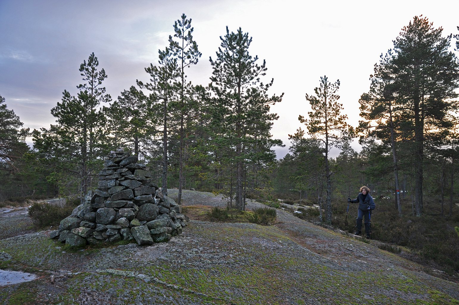 Varden på Slettåsen i sikte