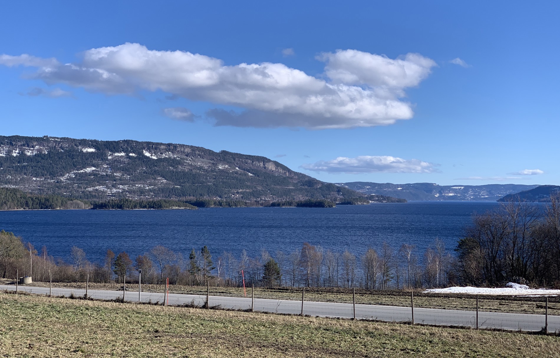 Vårens første sykkeltur på Bønsnes