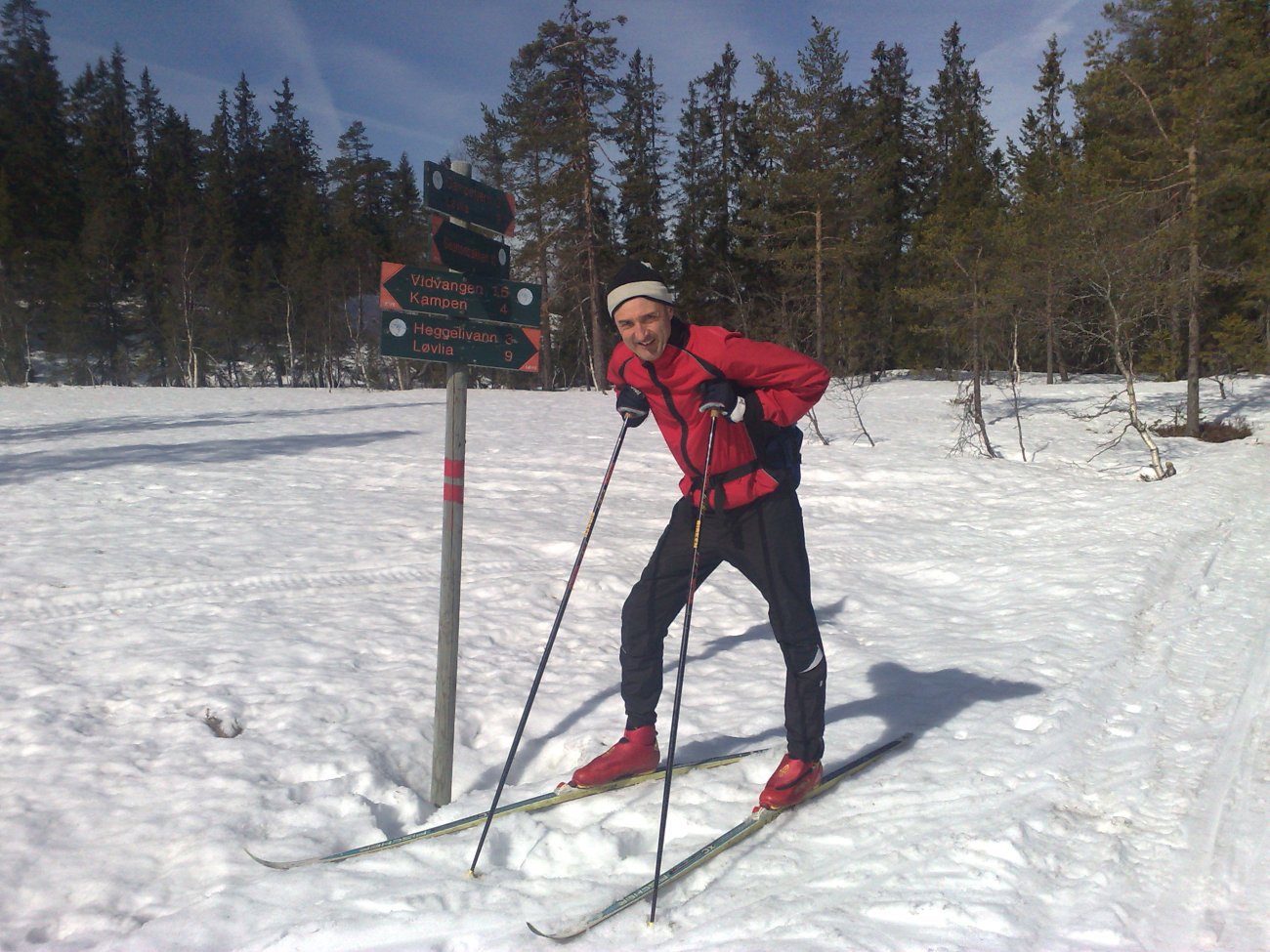 Vårskiløping i Dammyrdalen
