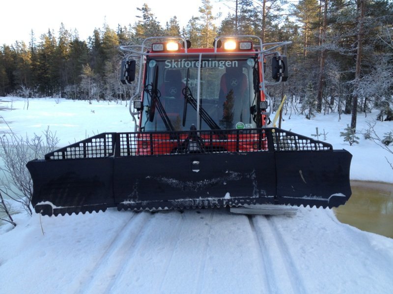 Vått utenfor løypa ved Motjernet