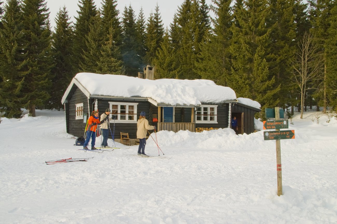 Ved stengetid ved Rajebråthytta