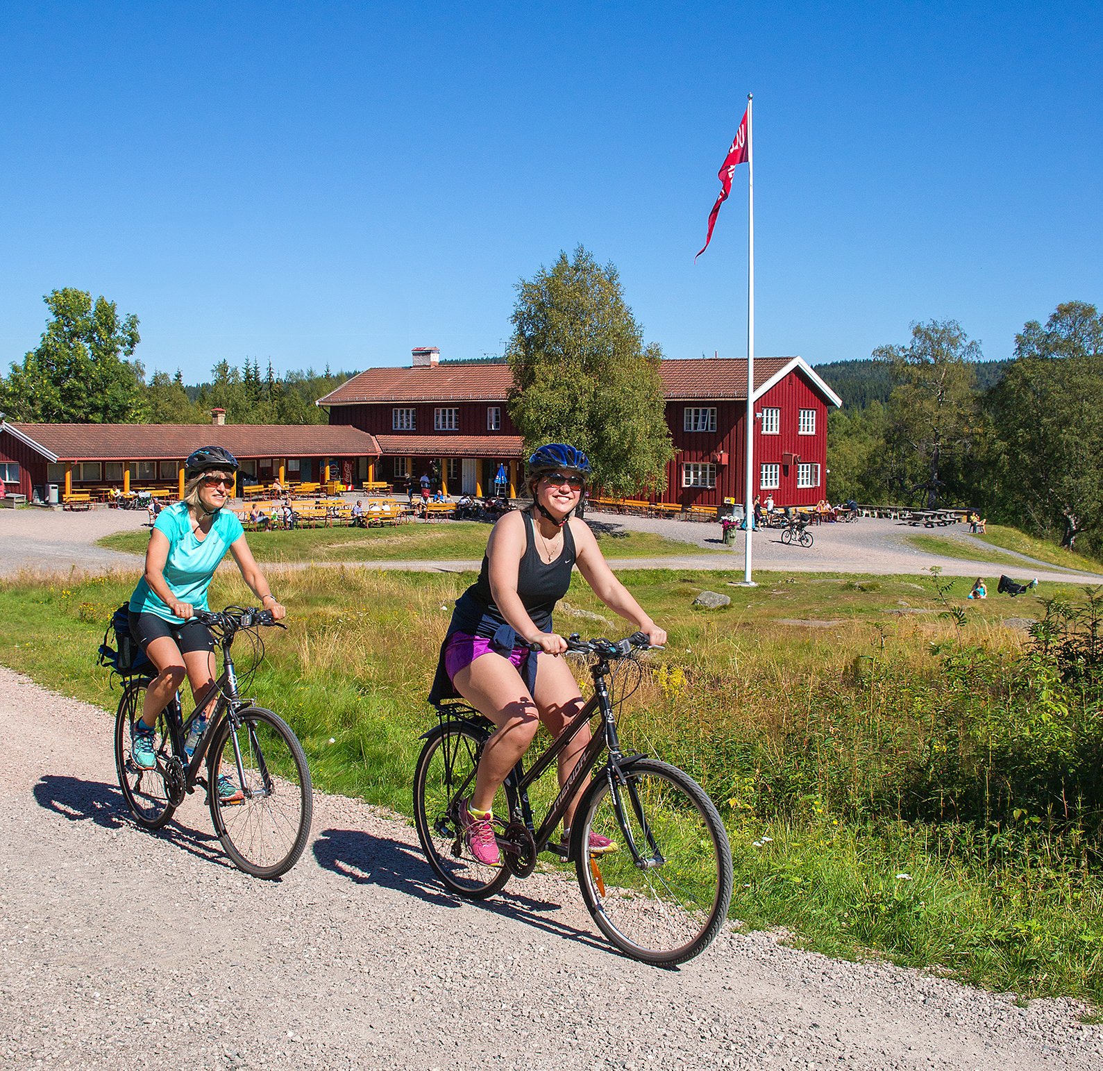 Ved Ullevålseter i knallvær