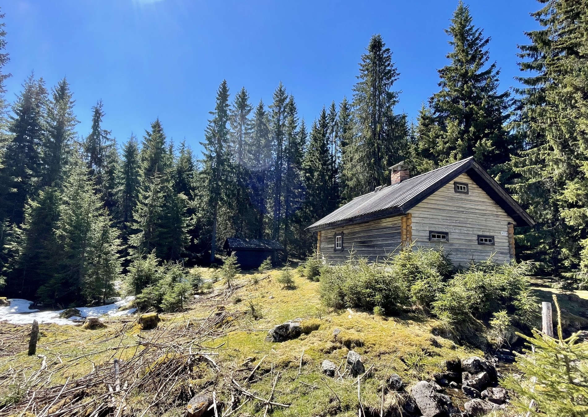 Vei og sti ved Kvikstadsætra