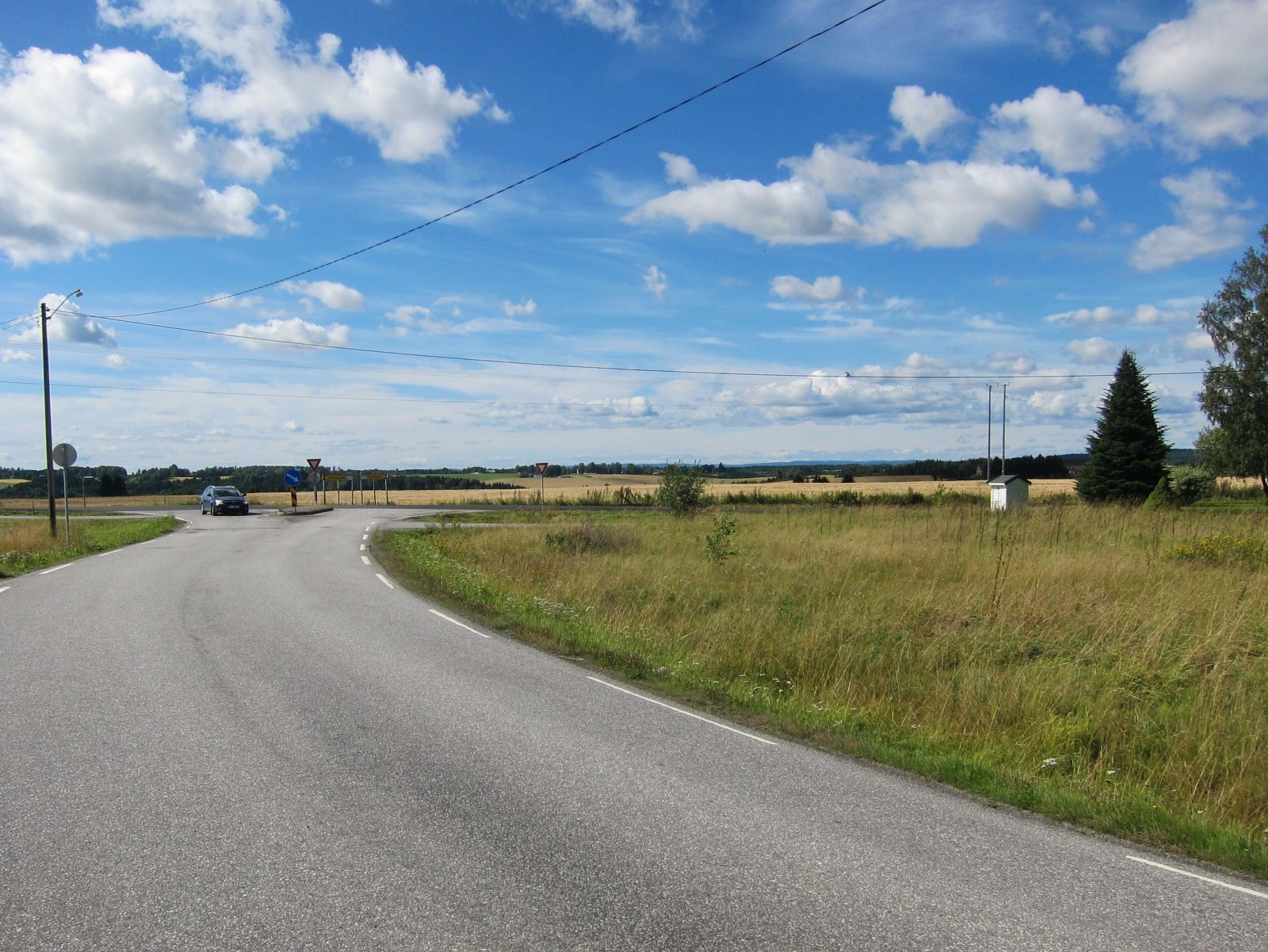 Veivalg ved Arnestad Minde