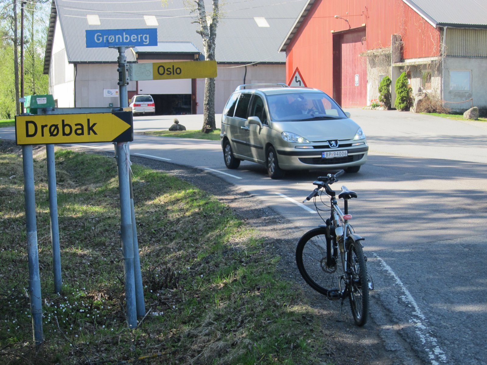 Veivalg ved Grønberg