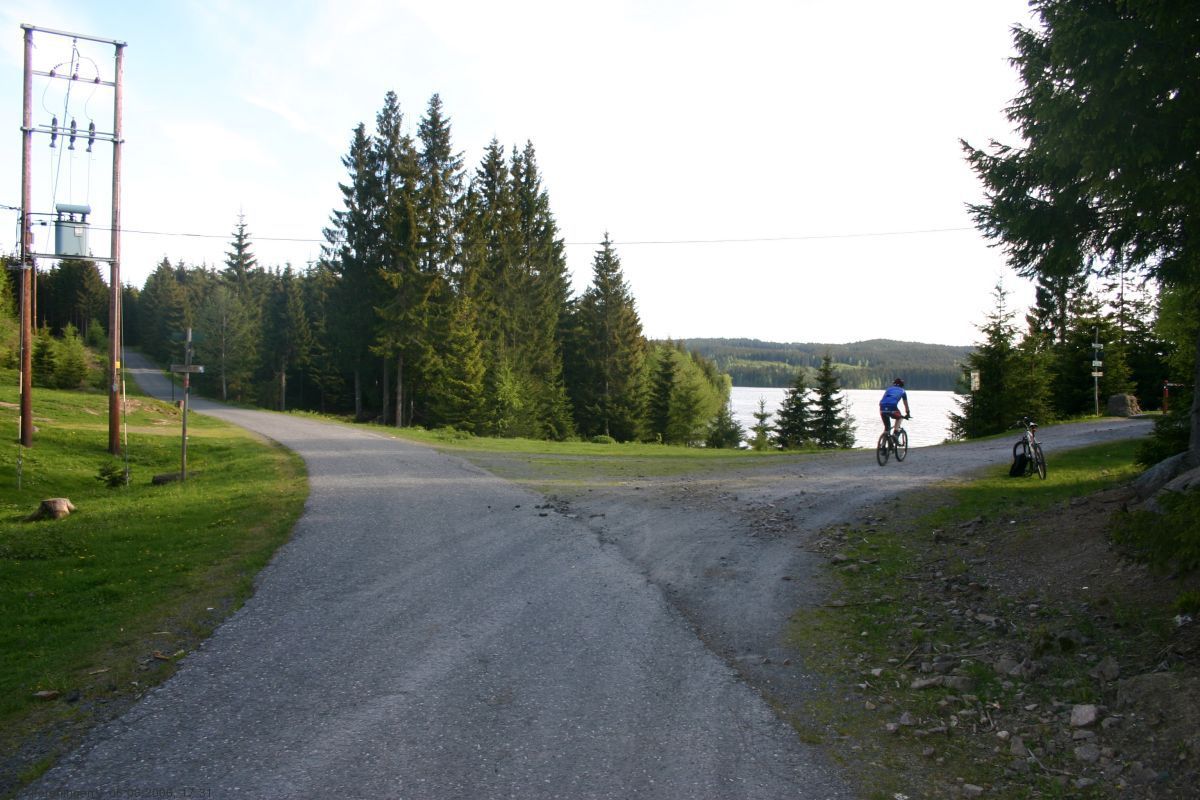 Veivalg ved Store Sandungen