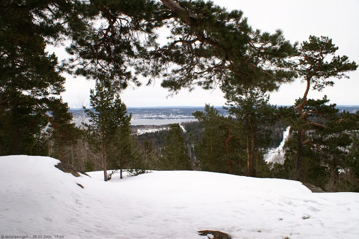 Vid utsikt fra Aukeåsen Vid utsikt fra Aukeåsen