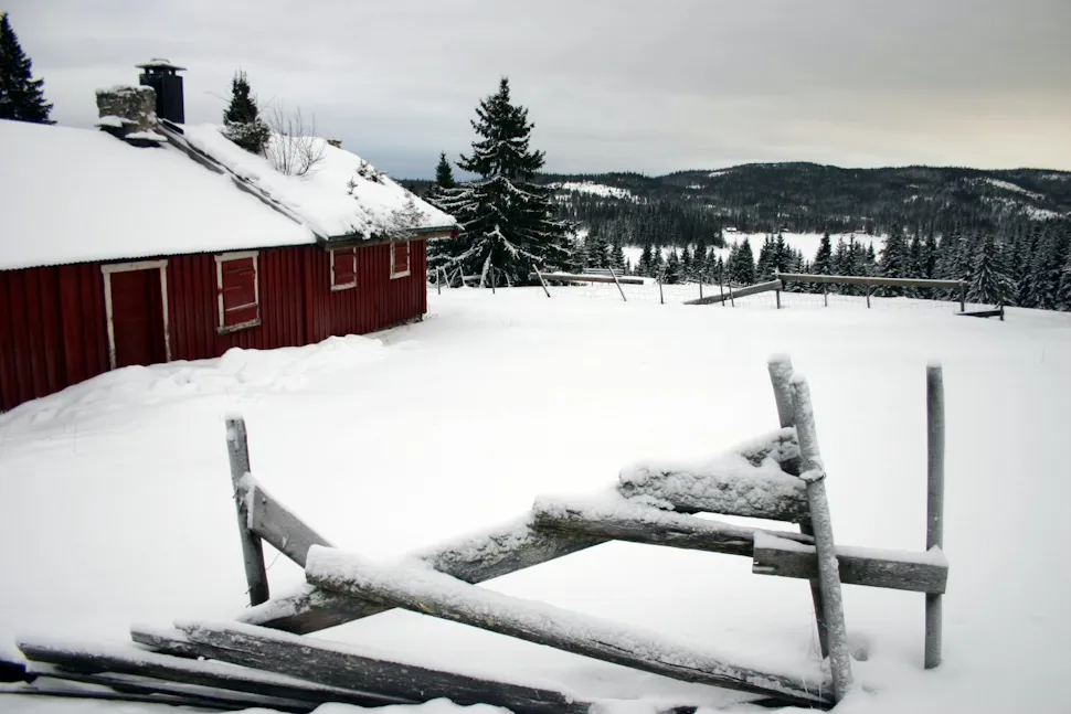 Vinter på Malsjøsætra