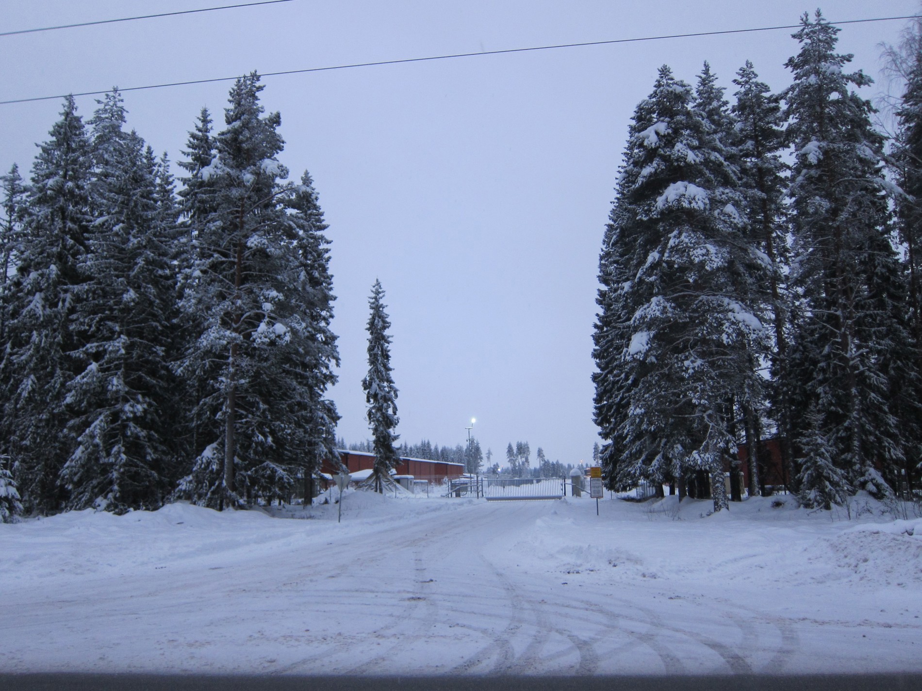 Vinter på Sessvollmoen