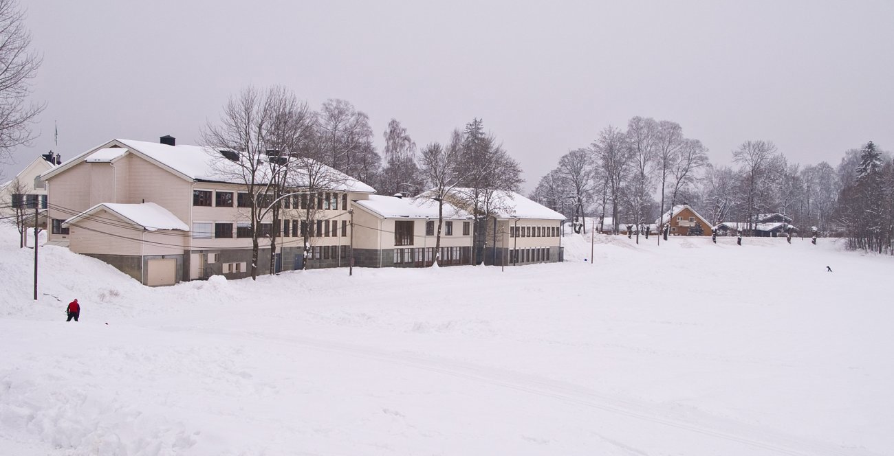 Vinterdag ved Jansløkka skole