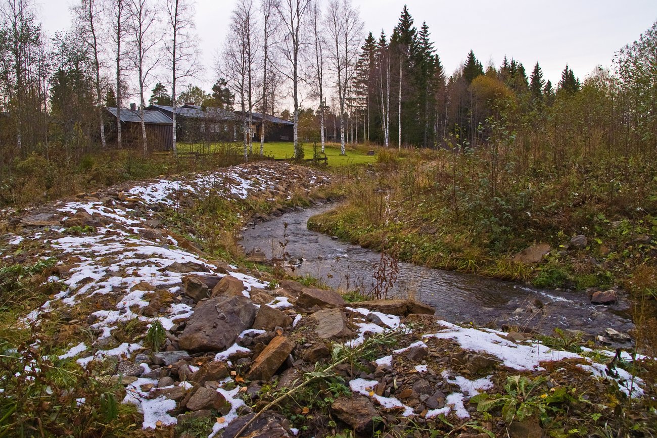 Vinteren nærmer seg ved Grimås