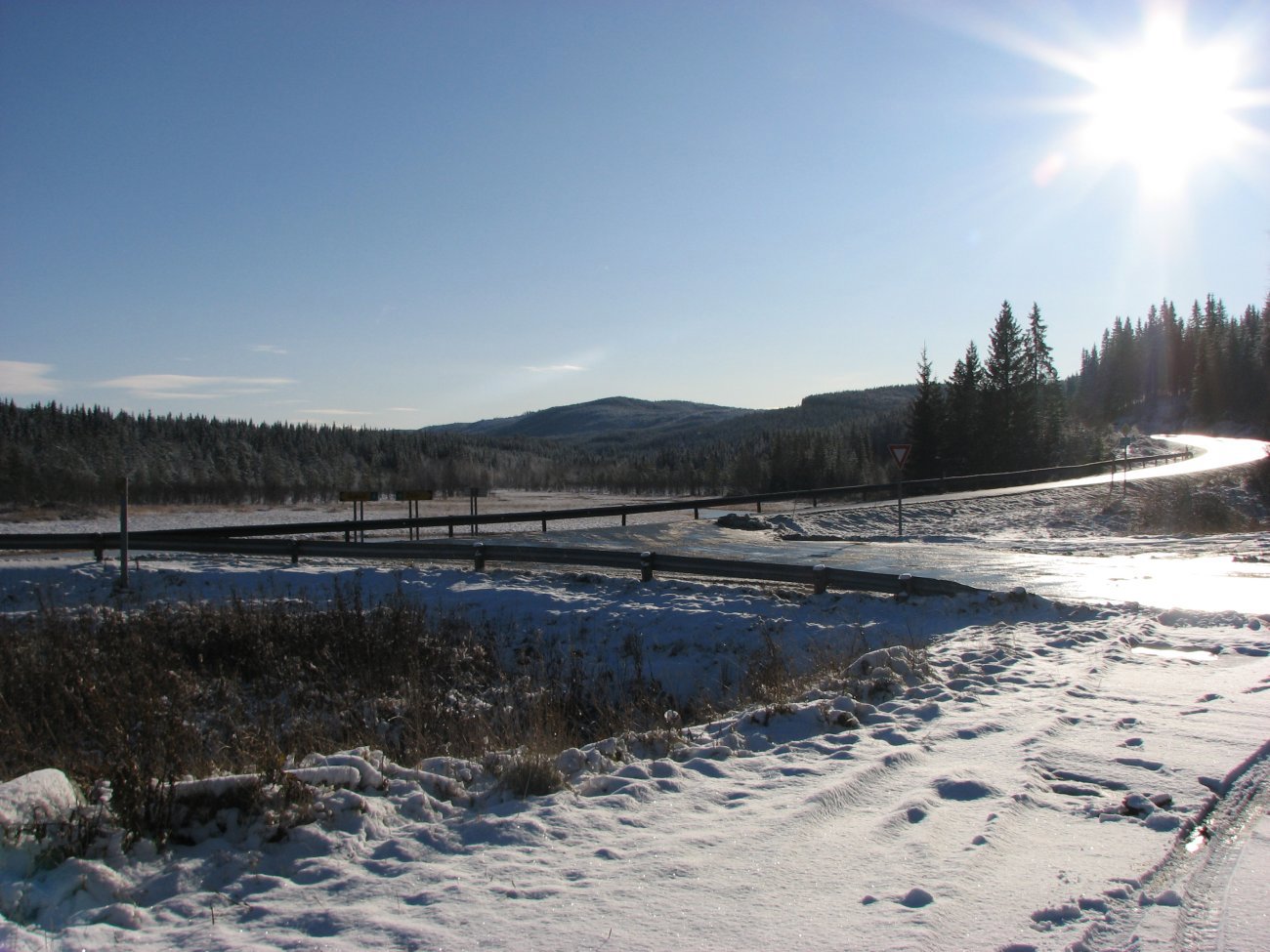 Vinterlig ved Einavoll