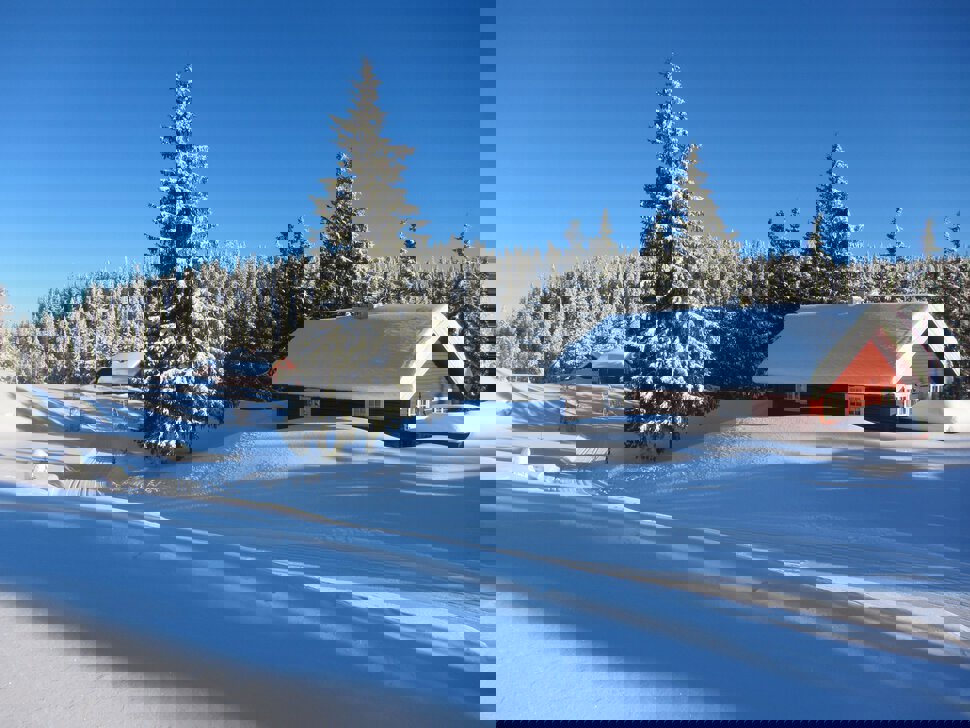 Vinterstemning ved Fløytensætra