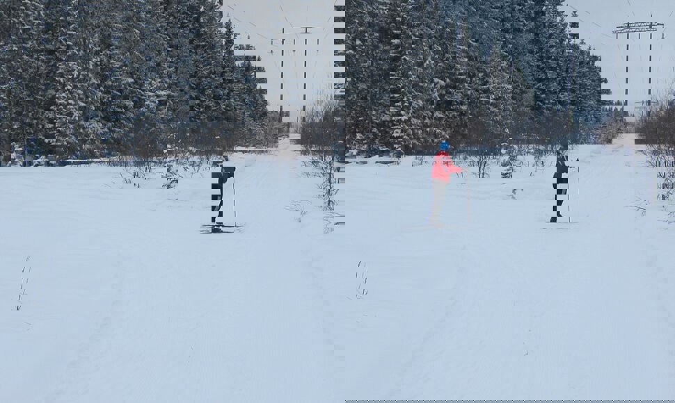 Løypedele ved Blili