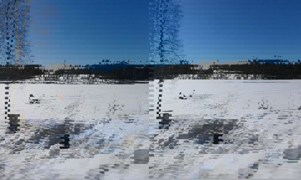 Isfiske på Krafttjennet