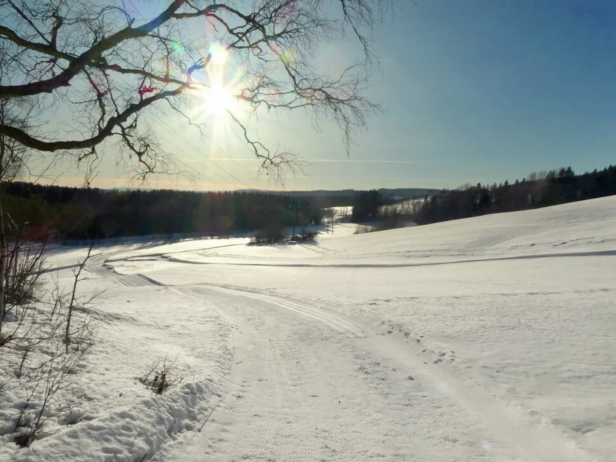 Flott skidag ved Skikkelstad Flott skidag ved Skikkelstad