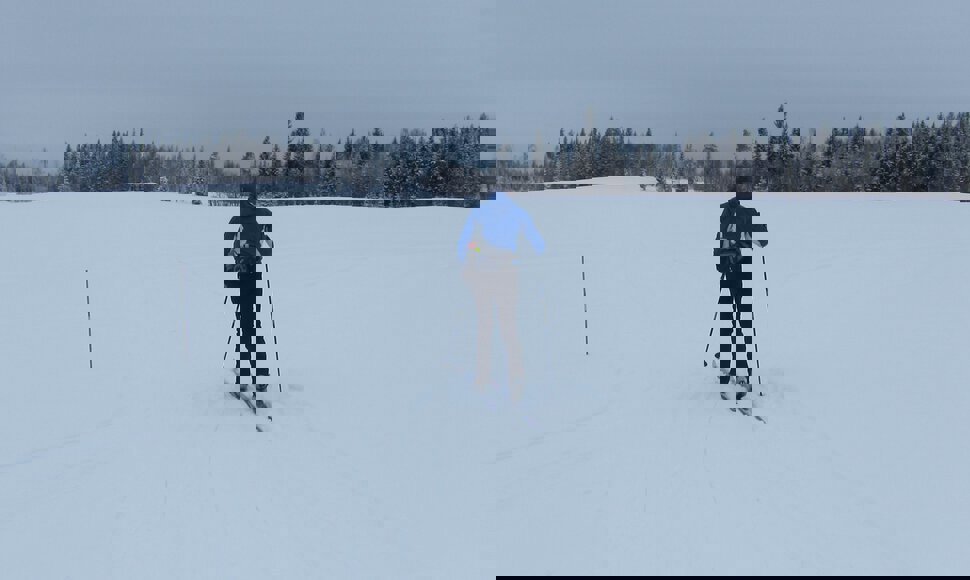 Løypevalg ved Sandbakke syd