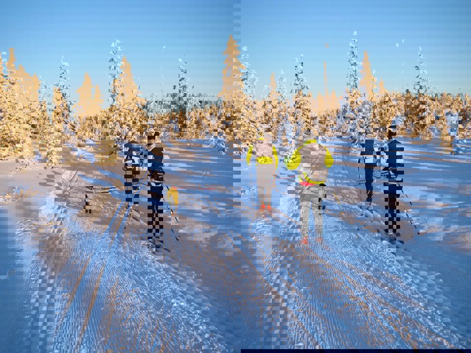 Snart framme på Rausteinshytta