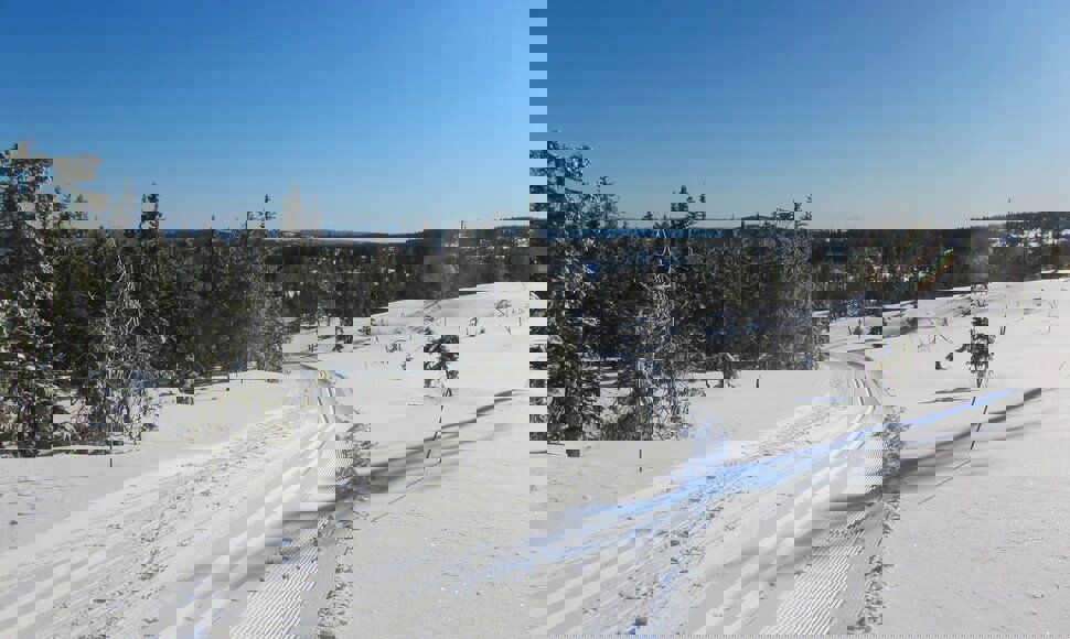 Utsikt fra løypa