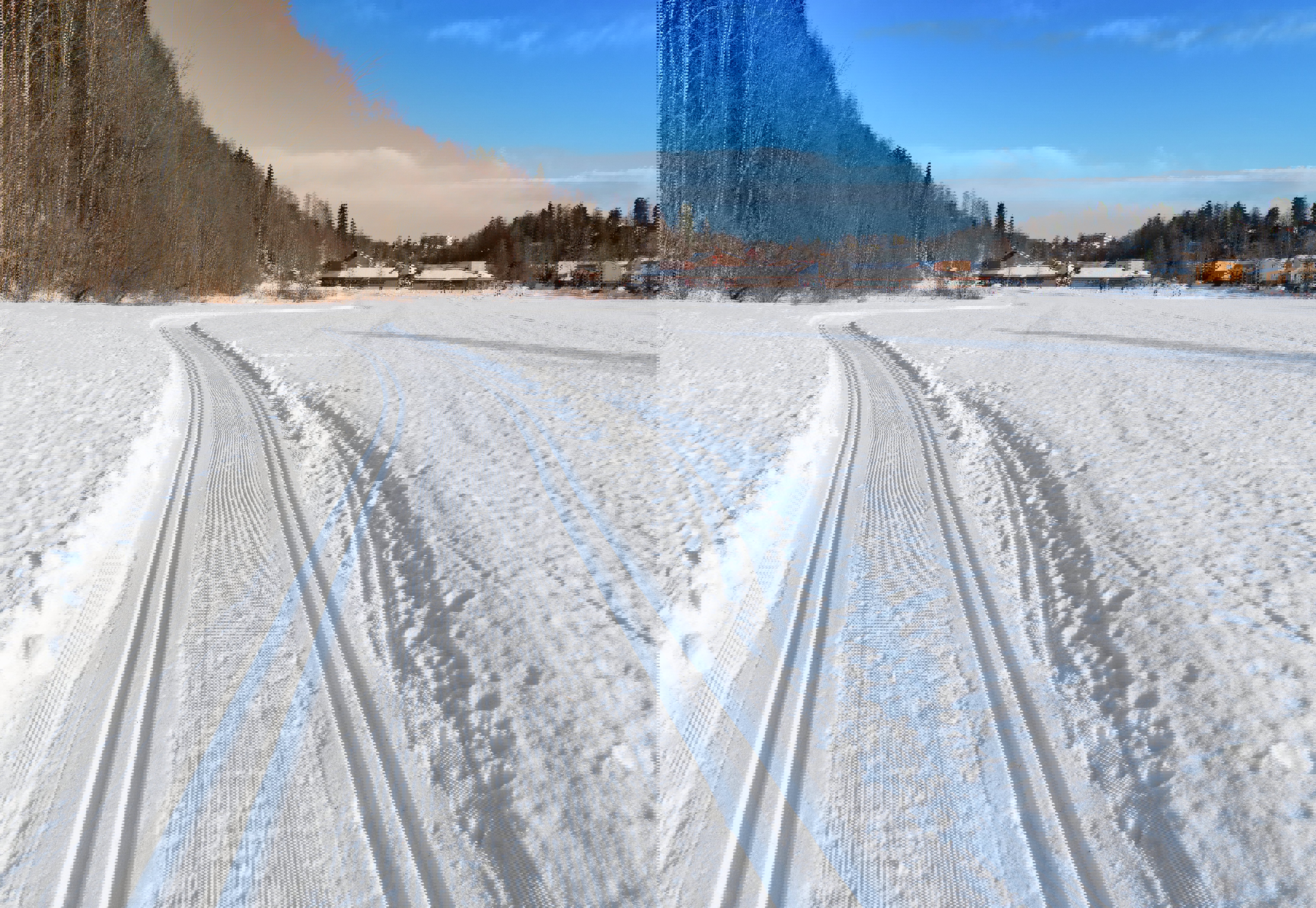 Ferske spor ved Løkeberg skole