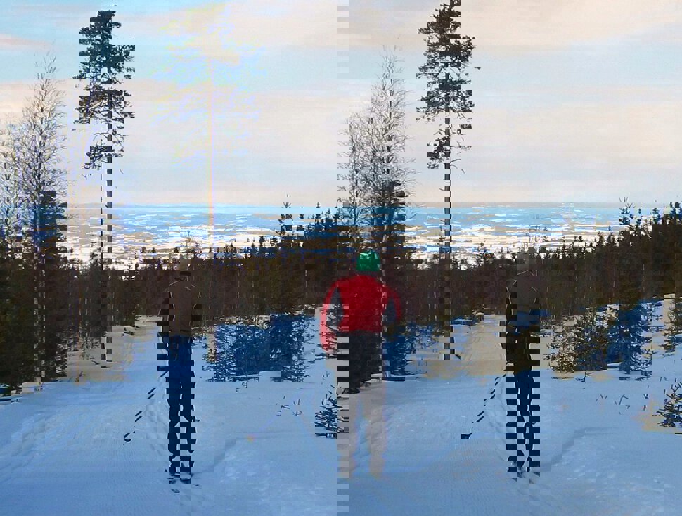 Nedkjøring med utsikt