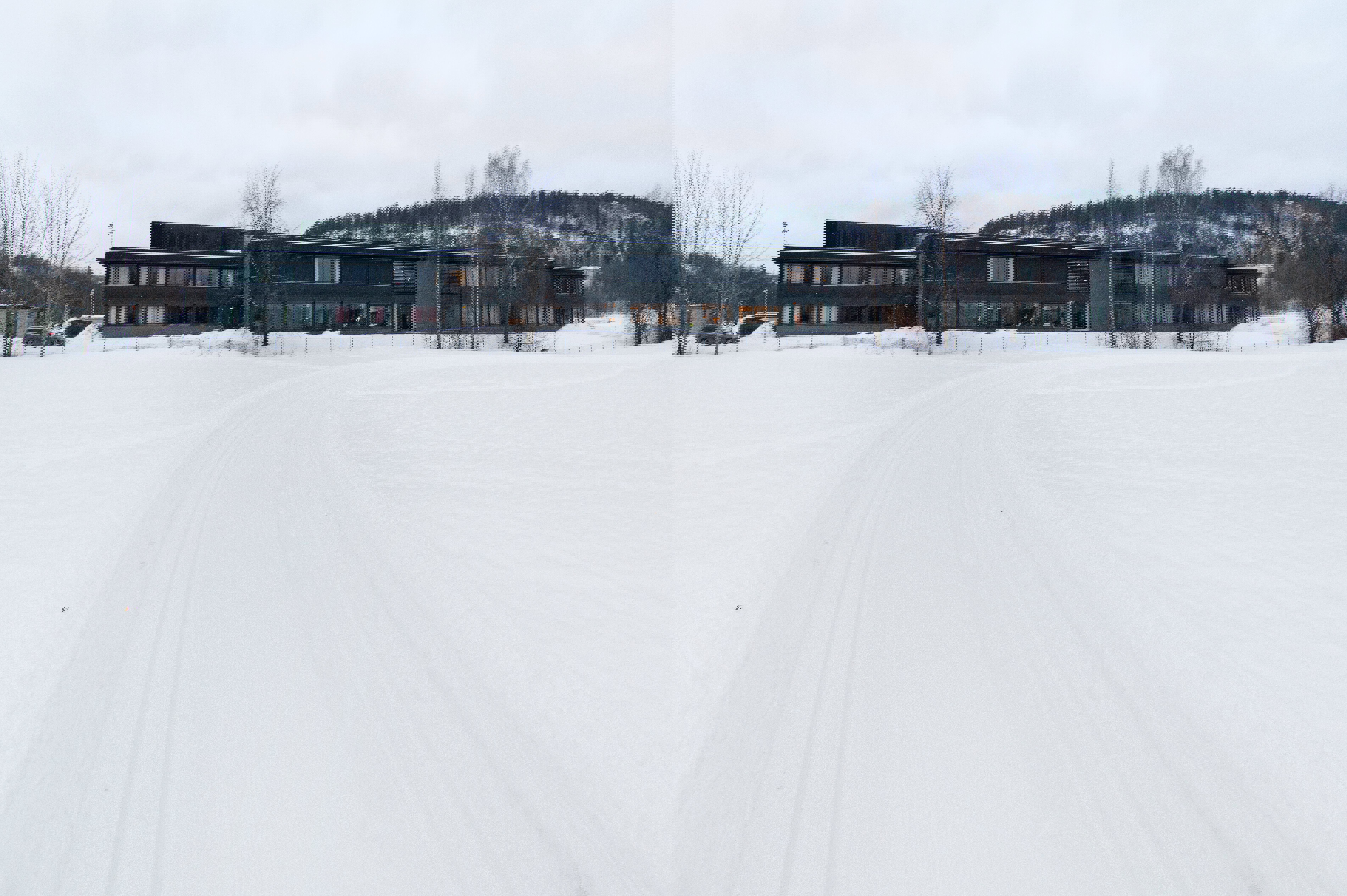 Løype ved Bjørnegård skole